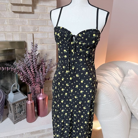 REALISATION PAR Iris Silk Dress - Florence Floral Print - Picture 10 of 15